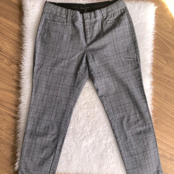 Banana Republic Plaid Cropped Pants - Picture 3 of 3
